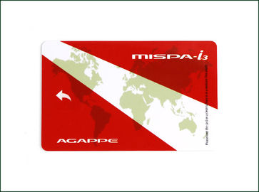 एक्सेस कंट्रोल आरएफआईडी कुंजी कार्ड, 13.56 मेगाहर्ट्ज आरएफआईडी कार्ड 0.76 मिमी मोटाई