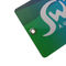 निजीकृत हार्ड प्लास्टिक पीवीसी सामान टैग मैट सतह अनुकूलित आकार और आकार