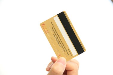 प्लास्टिक लॉयल्टी HICO ब्लैक मैग्नेटिक स्ट्राइप कार्ड प्रिंटिंग कस्टमाइज़ साइज़ के साथ