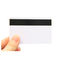 CR80 30mil पीवीसी ब्लैंक मैग्नेटिक स्ट्राइप कार्ड थर्मल ट्रांसफर प्रिंटेबल