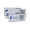 ISO18000-6C पैसिव RFID लॉन्ड्री टैग NXP UCODE8 चिप के साथ बारकोड प्रिंटिंग