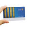 पूर्ण रंग पीवीसी प्लास्टिक उपहार कार्ड, CR80 / 30mil मानक आकार में सदस्यता कार्ड