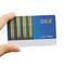 संपर्क रहित मेट्रो एबीएस परिवहन आरएफआईडी आईसी कार्ड निराशा EV1 4K चिप